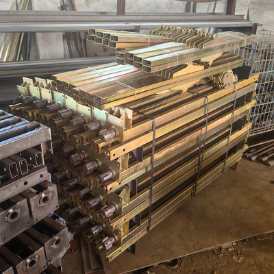 MY2500B-14 Big Board 14 Rows Pneumatic Pressure Composer Timber Door Press Clamp Carrier