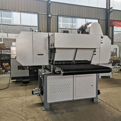18.5kw accuracy Horizontal Sawmill Automatic Band Saw Machine for Solid Wood Cutting