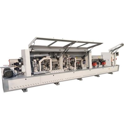 16.5KW Power Building Material Shops Wood Furniture Machine Straight Automatic Edge Bander