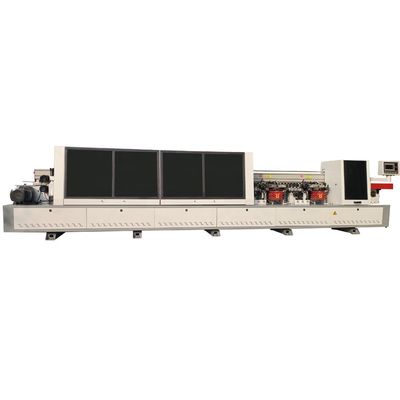 16.5KW Power Building Material Shops Wood Furniture Machine Straight Automatic Edge Bander