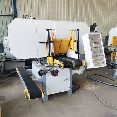 Horizontal 400mm Wood Band Sawmill with Automatic Feed Speed and Precise Cutting