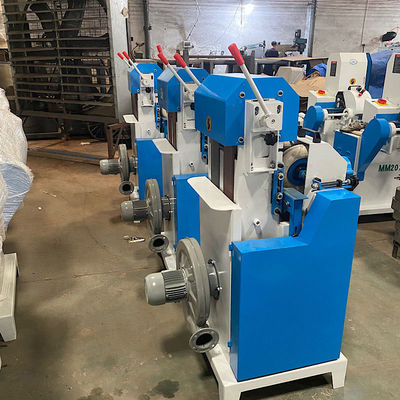 Wood Sanding Machine with 3kw Motor Power Double Band Round Rod Polishing and Smoothing