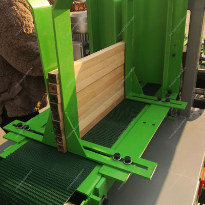 Wooden Strip Sanding Machine with Four Chamfers and Four Sides Sanding Functionality