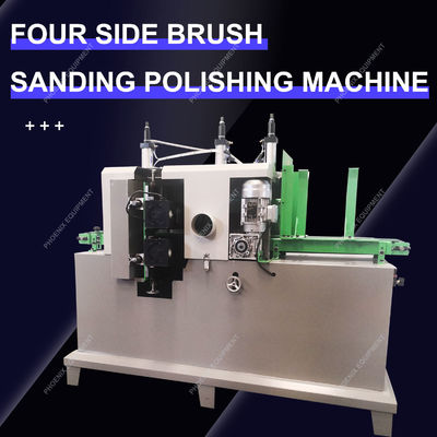 Wooden Strip Sanding Machine with Four Chamfers and Four Sides Sanding Functionality