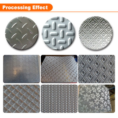 Product accuracy Solid Wood Grain Deep Embossing Machine with Electric Roller Lifting