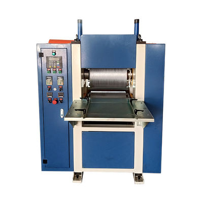 20kW Power Wood Grain Embossing Machine for MDF and Solid Wood Board Steel Doors Plate