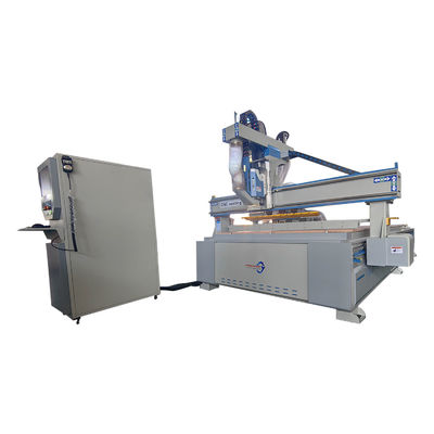 Fully Automatic Woodworking Cutting Machine Panel Furniture Carving Machine PK2040 ATC