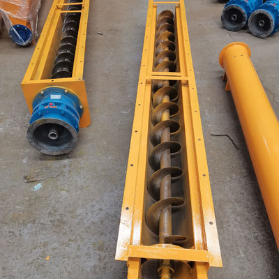 Safe Conveying TDLXU330-5 U-Shaped Dust Auger Endless Blade Grain Solid Feeder Hopper