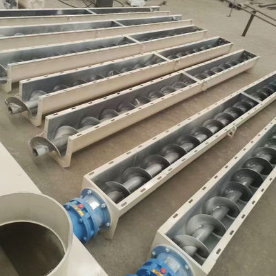 Safe Conveying TDLXU330-5 U-Shaped Dust Auger Endless Blade Grain Solid Feeder Hopper