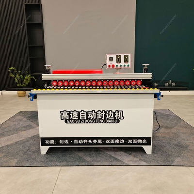 Easy to Automatic Feeding ABS PVC Edge Banding Production Machine Pre-Milling Buffing Machine