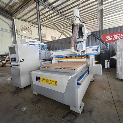 Woodworking CNC Router Machine with Linear Auto Tool Changer and High Durability