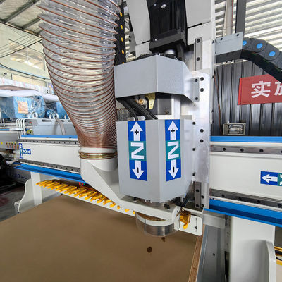 Woodworking CNC Router Machine with Linear Auto Tool Changer and High Durability