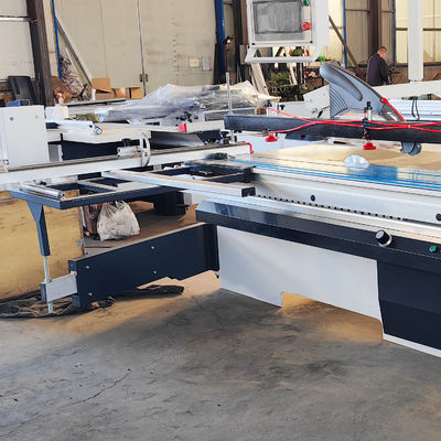 Industrial CNC Precision Wood Cutting Sliding Table Saw Machine with Horizontal Style
