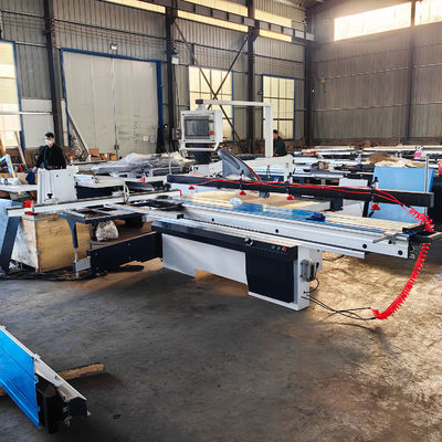 Industrial CNC Precision Wood Cutting Sliding Table Saw Machine with Horizontal Style