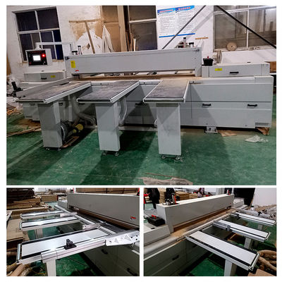 Horizontal Style CNC Panel Saw Machine for Wood Door Processing and Cutting Plywood
