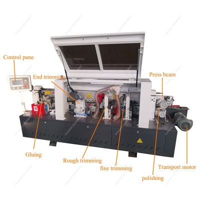 3300*800*1550 CNC Woodworking Machinery for Furniture Edge Seal and Buffing Function