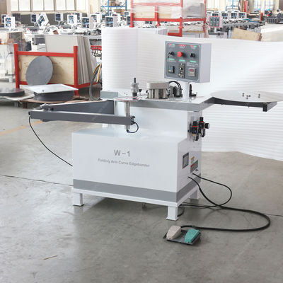 1.4kW Power W-1 Curve Line Edge Bander Fully Automatic Through Feed Edgebanding Machine