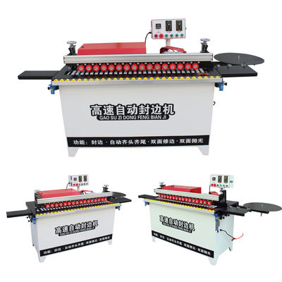 Small Woodworking Edge Banding Machine with 4kW Power and Fully Automatic Function