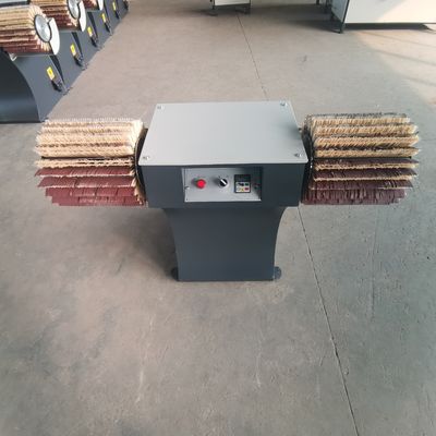 Polishing Roller Speed Frequency Control Double Head Drum Brush Sander for Furniture