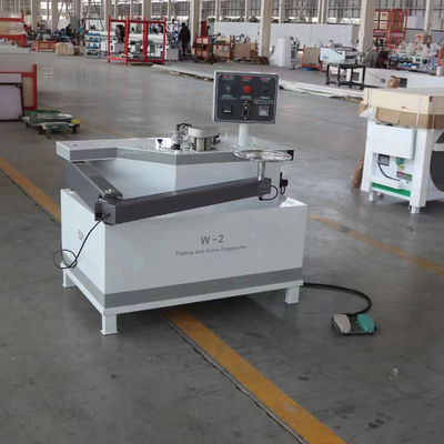 Air Pressure 0.5-0.8Mpa Touch Screen Folding Arm Edge Banding Machine Easy Operation