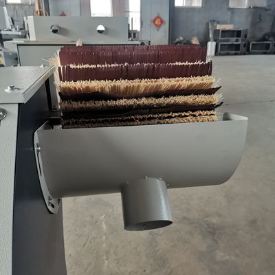 Professional MDF Wood Polishing Drum Brush Sander with 300mm Polishing Roller