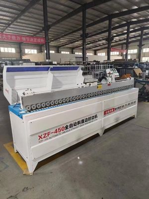 Edge Banding Machine for Straight and Oblique Bevel Edging in Furniture Manufacturing
