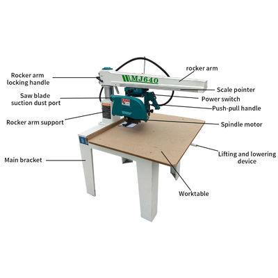 Max. saw dia. 355mm Multi-function Manual Rotary Universal Circular Saw with 2.2kW Power