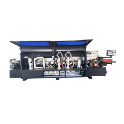 Straight Automatic Through Feed Edge Banding Machine for Wood Furniture Manufacturing