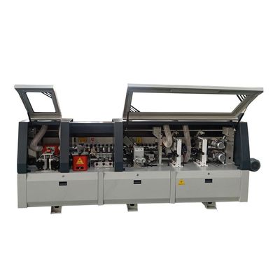 Straight Automatic Through Feed Edge Banding Machine for Wood Furniture Manufacturing