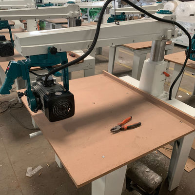 Radial Arm Saw 1150*1030*1350mm for Chainsaw Vertical Rotary Arm Hand Pull Saw Machine