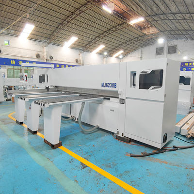 3800 KG MJ6230B CNC Horizontal Automatic Woodworking Beam Saw for Wood Board Cutting