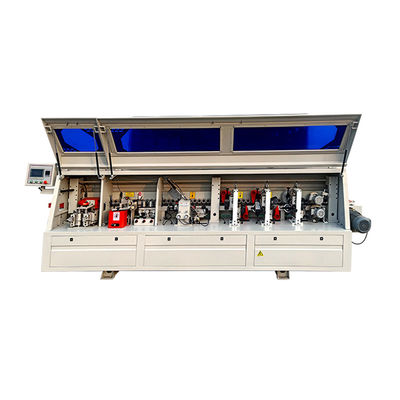1300 KG Weight Straight Automatic Edge Banding Machine with Trimmer and Power
