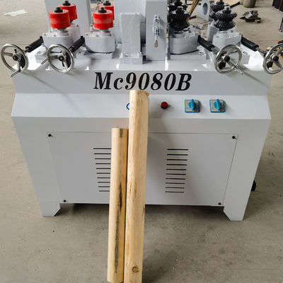 MC9080B Woodworking Spade Rounding Machine with 4kW Power and 0.75kW Feeding Motor