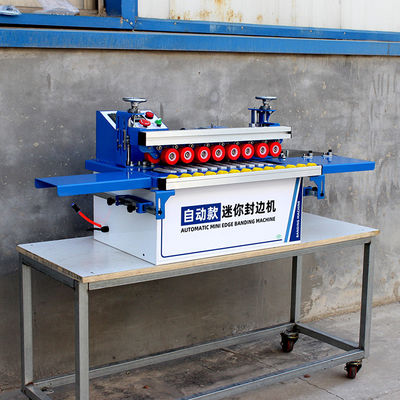 High Productivity Portable Edge Banding Machine with Auto Gluing and Trimming Buffing