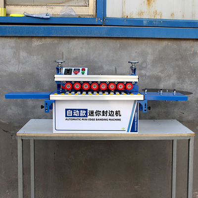 High Productivity Portable Edge Banding Machine with Auto Gluing and Trimming Buffing