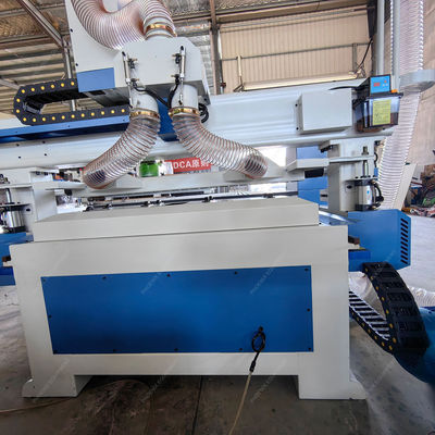 1300mm Travel 6kw Spindle Power 4D CNC Wood Engraving Laser Carving Trimmer 5 6 Axis