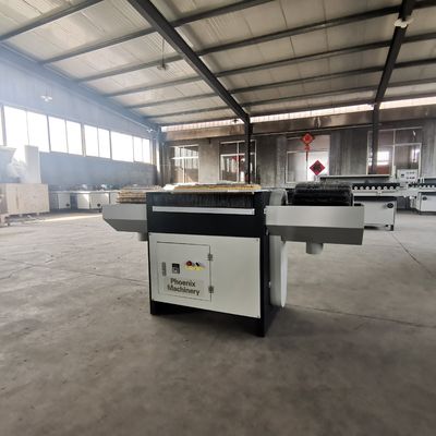 1.5kW Power Drum Brush Sander for Melamine Board Sanding in Furniture Production
