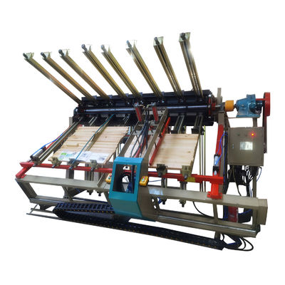 MY2600A-8 Woodworking Solid Wood Block Board Pneumatic Hydraulic Rotary Clamp Pressing Machine