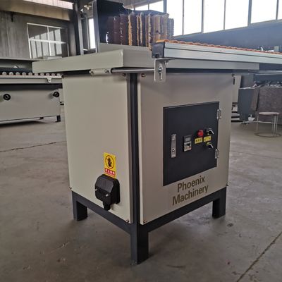 Wood Board Edge Brush Sander Drum Sanding Machine for Various Shapes Frequency Control