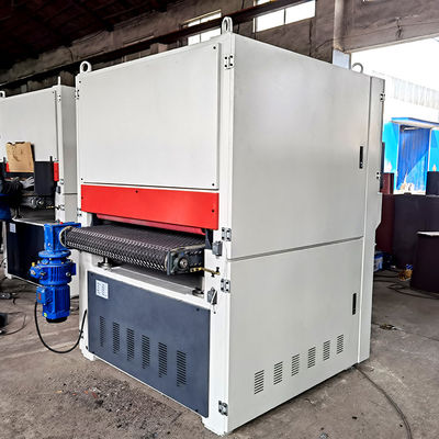 3500 KG R-RP1000 Precise Calibrating Wide Belt Grinding Sander Sanding Machine for Plywood Solid wood Floor