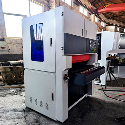 3500 KG R-RP1000 Precise Calibrating Wide Belt Grinding Sander Sanding Machine for Plywood Solid wood Floor
