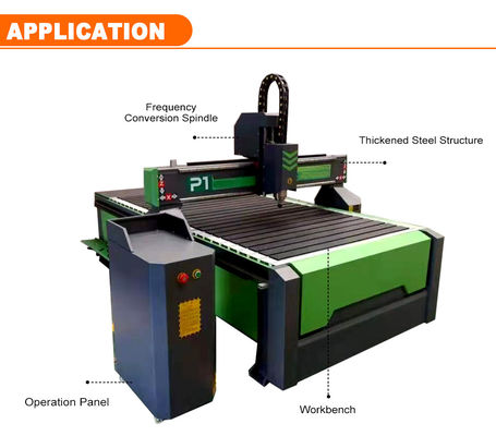1325 Acrylic MDF Engraving Carving Cutting Router CNC Machine with T-Slot Extrusions
