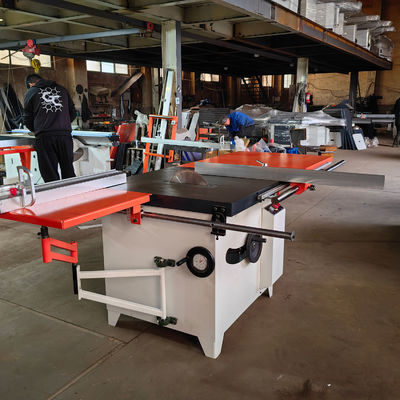 Woodworking Circular Table Saw with Sliding Table Accuracy Universal Tilting Saw