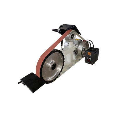 PMS2100 Automatic Desktop Small Metal Sanding Belt Machine Belt Grinder Machine with 1