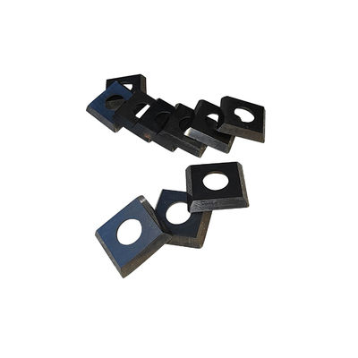 30° Cutting Bevel 14*14*2 Woodworking Spiral Knife with Four Side Planing Alloy Cutter