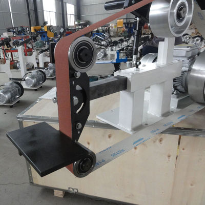 PMS2100 Automatic Desktop Small Metal Sanding Belt Machine Belt Grinder Machine with 1