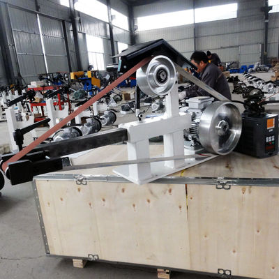 PMS2100 Automatic Desktop Small Metal Sanding Belt Machine Belt Grinder Machine with 1
