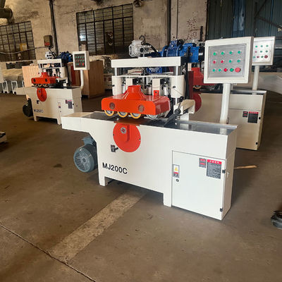 Short Material Cutting Multi-blade Saw with Automatic Feeding and Cutting Function