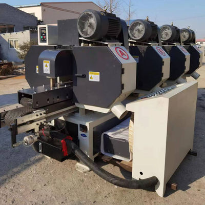 WMJ200-4 Multi Head Horizontal Band Saw CNC Heavy-Duty Square Wood Cutting Saw Woodworking Resaw