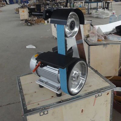 PMS1200 Industrial Belt Grinder Sander for Knife Variable Speed Metal Sanding Belt Machine